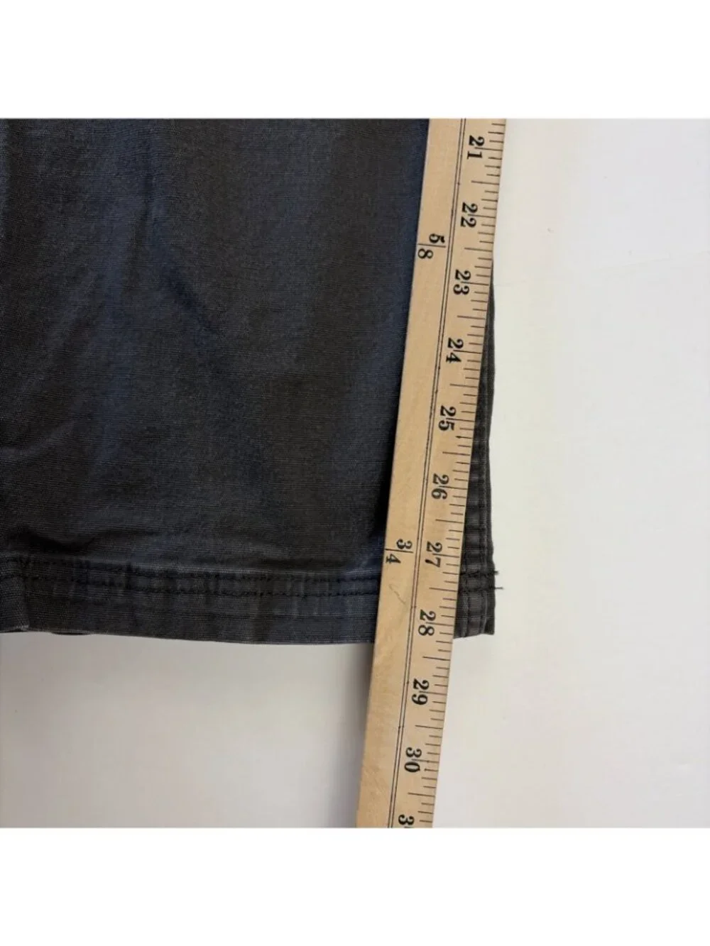 Eddie Bauer Canvas Utility Pants Men’s 34x30 Workwear Gray Specialty Dyed
